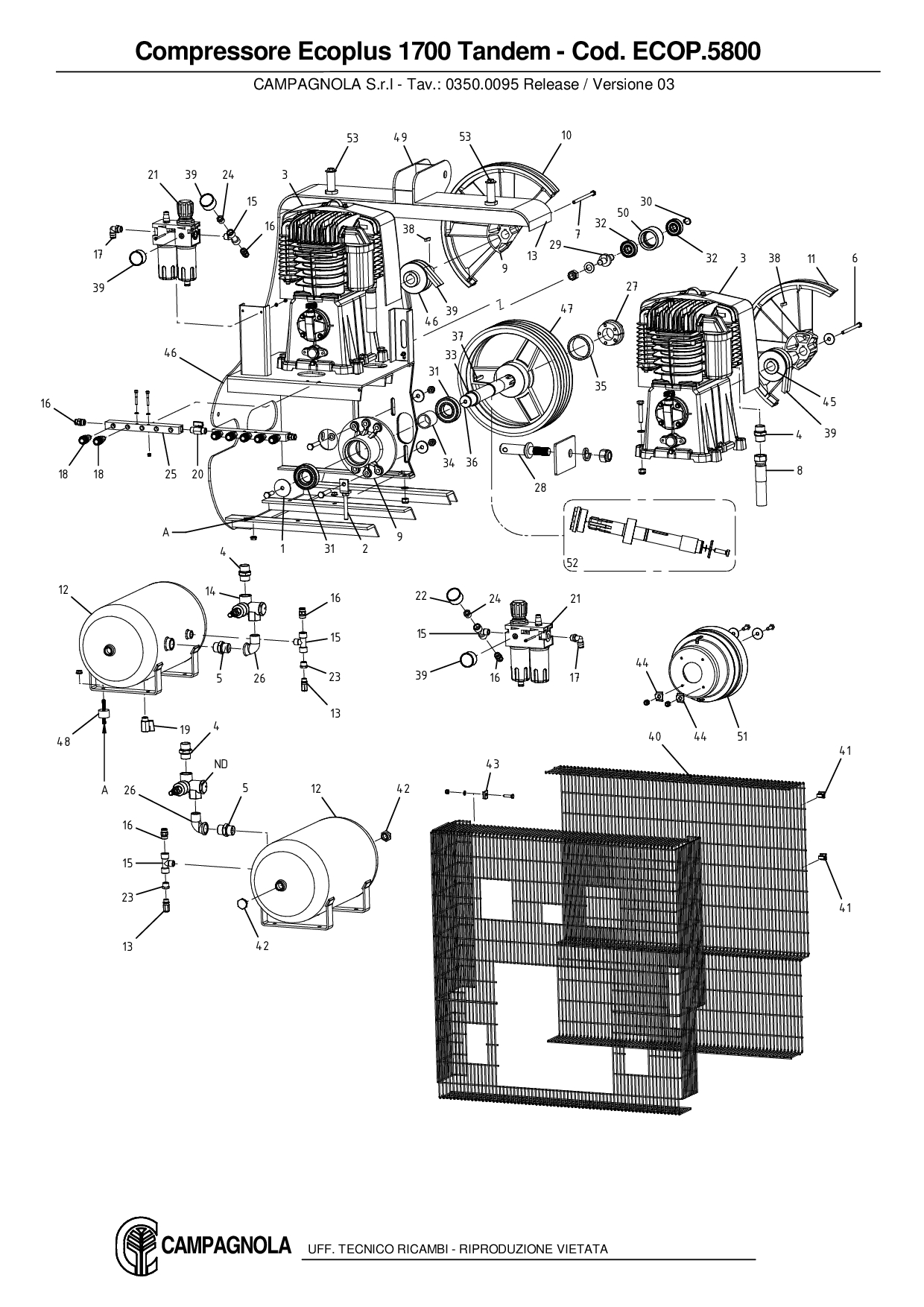ECOP.5800_Compressore Ecoplus 1700 Tandem